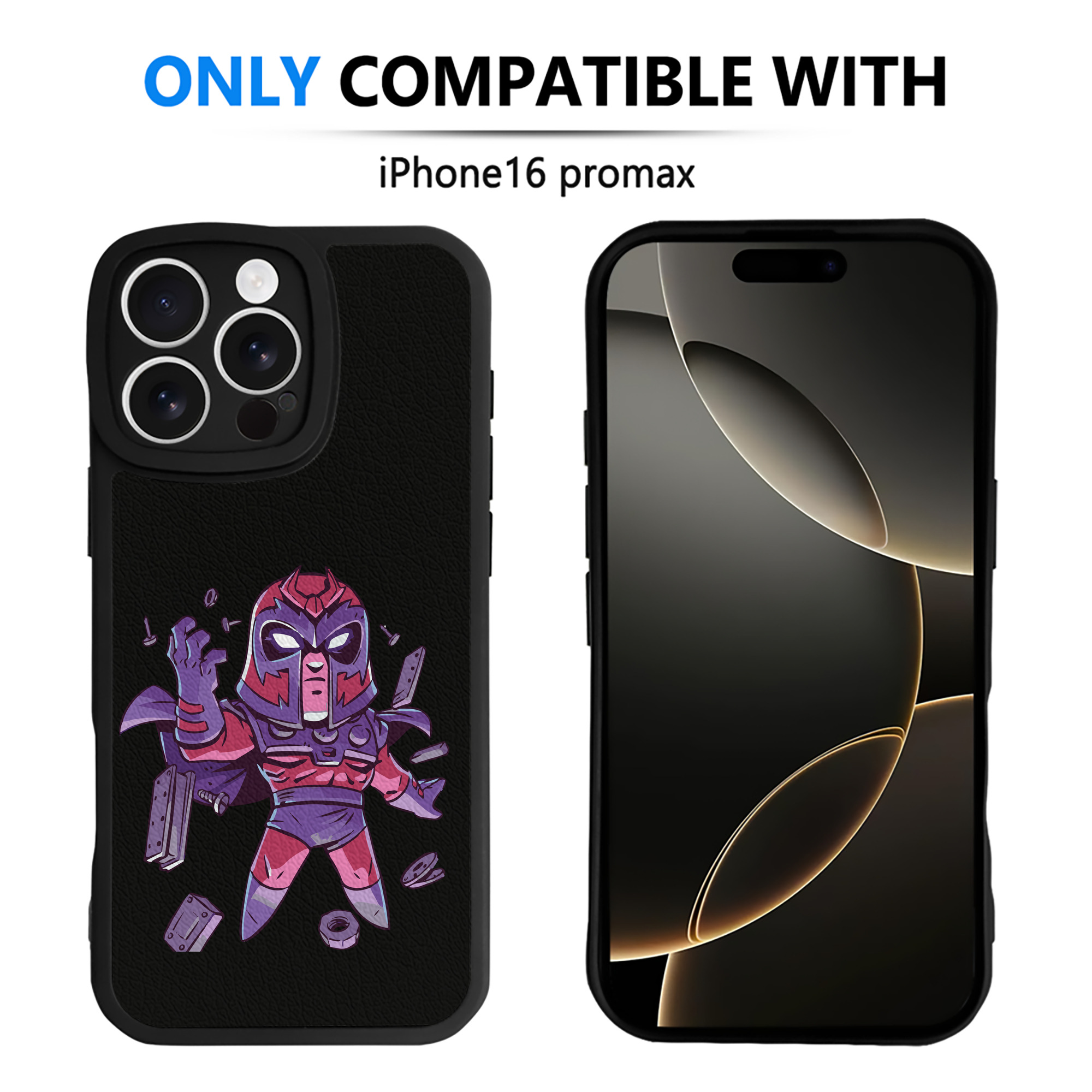 （画像用） アベンジャーズ The Avengers 【iPhone 16シリーズ対応】シリコンスマホケース（レザー調） 材質：シリコン